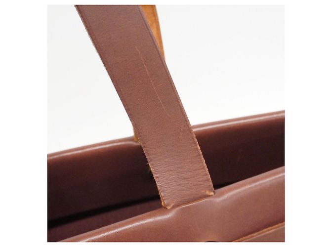 Hermès Hermes Herbag Cabas MM Tote Bag Marrone - vista 7