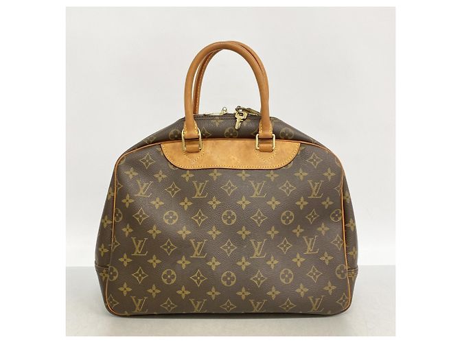 Borsa Louis Vuitton Monogram Deauville Marrone - vista 11