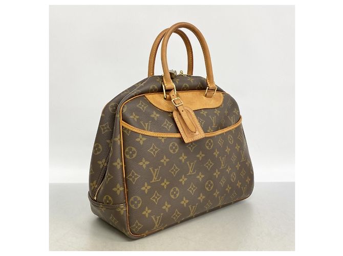 Borsa Louis Vuitton Monogram Deauville Marrone - vista 2
