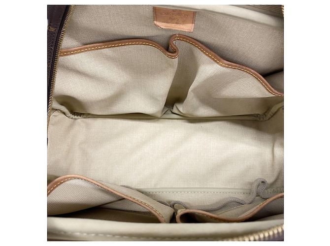 Borsa Louis Vuitton Monogram Deauville Marrone - vista 4