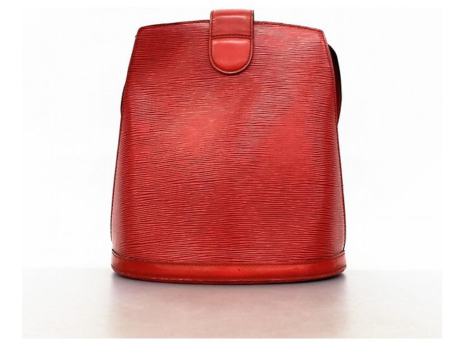 Louis Vuitton Epi Cluny Schultertasche Rot - Ansicht 15