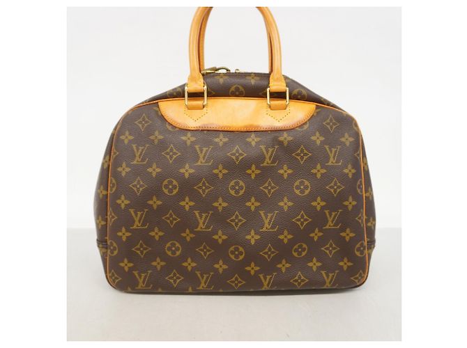 Borsa Louis Vuitton Monogram Deauville Marrone - vista 12