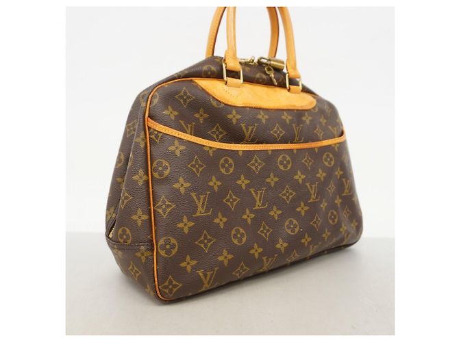 Borsa Louis Vuitton Monogram Deauville Marrone - vista 2