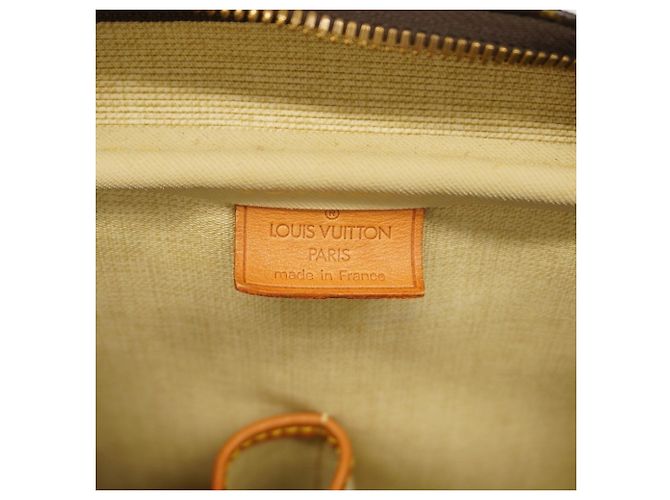 Borsa Louis Vuitton Monogram Deauville Marrone - vista 5