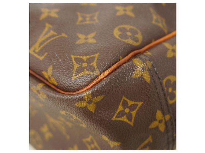 Borsa Louis Vuitton Monogram Deauville Marrone - vista 6