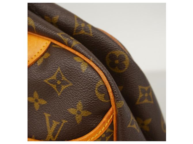Borsa Louis Vuitton Monogram Deauville Marrone - vista 7