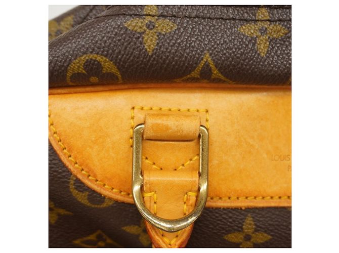 Borsa Louis Vuitton Monogram Deauville Marrone - vista 8
