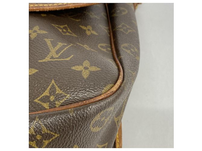 Borsa a tracolla Louis Vuitton Monogram Gibeciere GM Marrone - vista 12