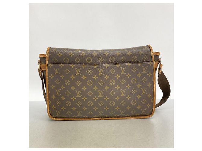 Borsa a tracolla Louis Vuitton Monogram Gibeciere GM Marrone - vista 14