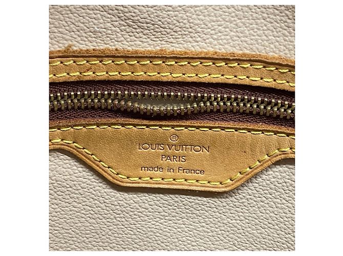 Borsa Tote Louis Vuitton Monogram Bucket GM M42236 Marrone - vista 5