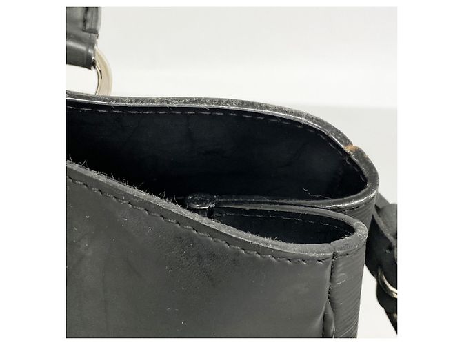 Borsa Louis Vuitton Epi Passy PM M59262 Noir Nero - vista 10