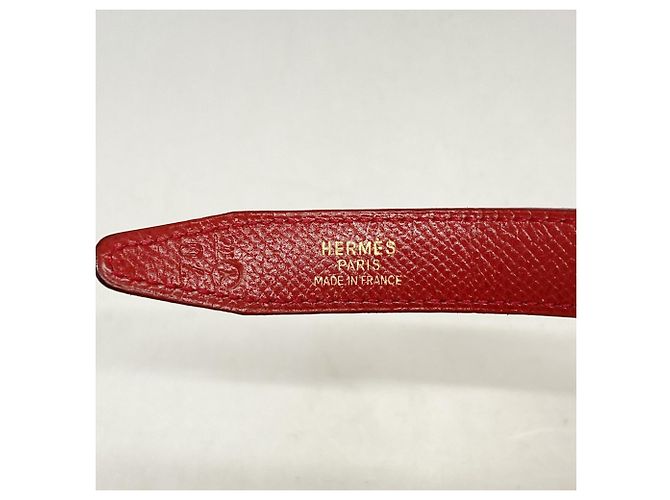 Hermès Cintura Hermes Constance Nero Rosso - vista 2