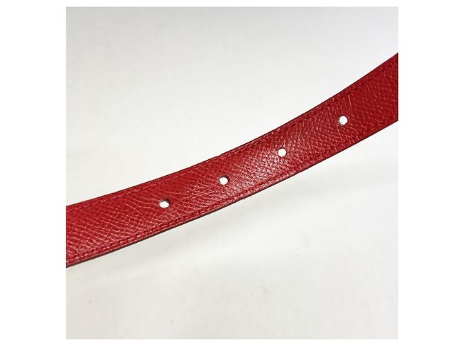 Hermès Cintura Hermes Constance Nero Rosso - vista 6
