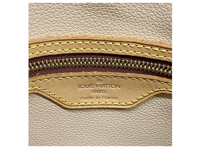 Louis Vuitton Monogram Bucket PM Tote Bag Brown - view 5