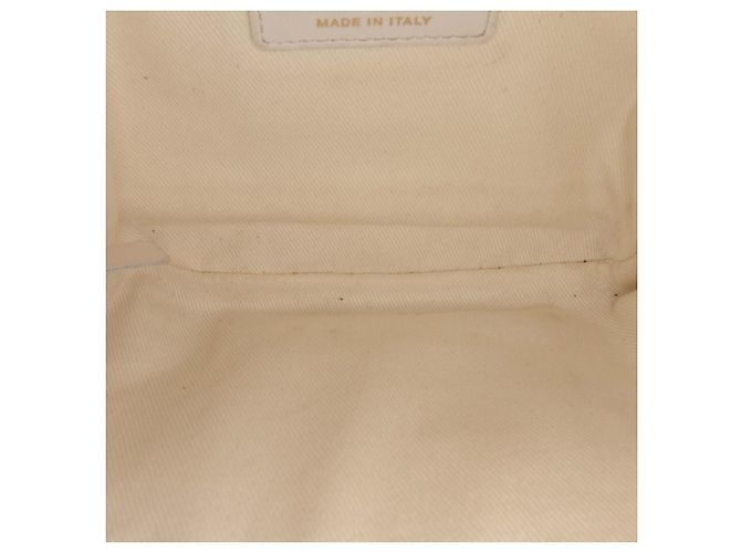 Borsa a tracolla Chanel White Quilted Caviar Business Affinity Bianco Crudo - vista 4