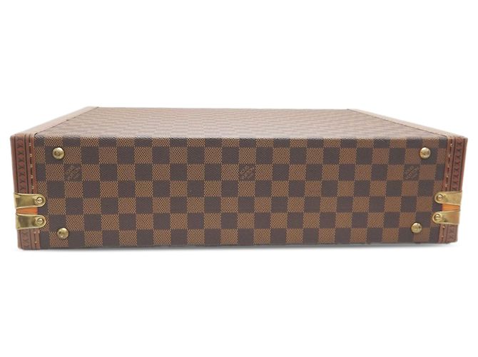 Louis Vuitton Marrone Damier Ebene President Classeur - vista 4
