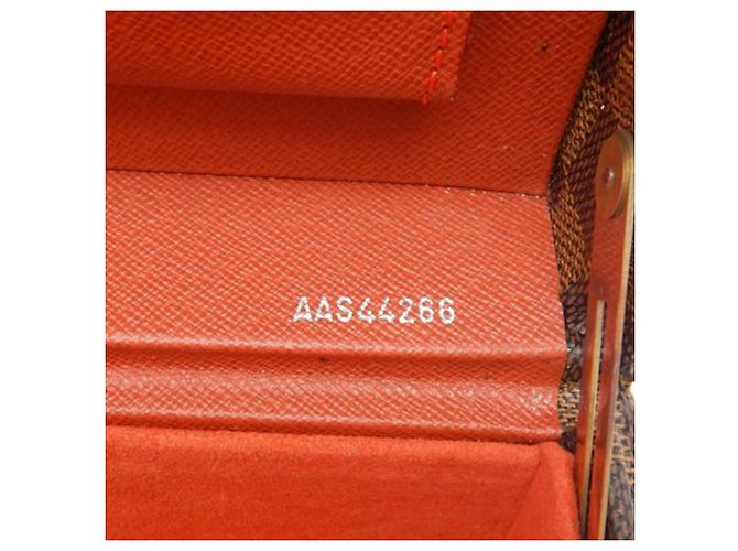 Louis Vuitton Marrone Damier Ebene President Classeur - vista 7