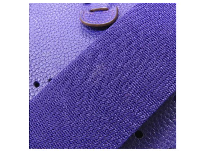 Hermès Purple Clemence Evelyne III PM Porpora - vista 13