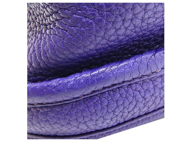 Hermès Purple Clemence Evelyne III PM Porpora - vista 16