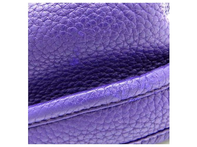 Hermès Purple Clemence Evelyne III PM Porpora - vista 17