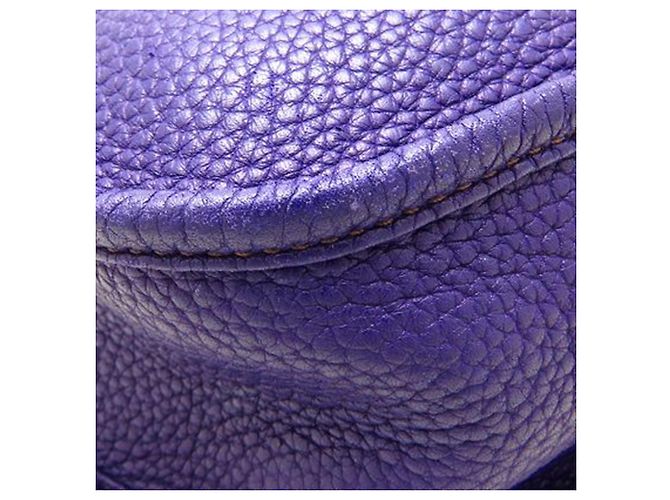 Hermès Purple Clemence Evelyne III PM Porpora - vista 19