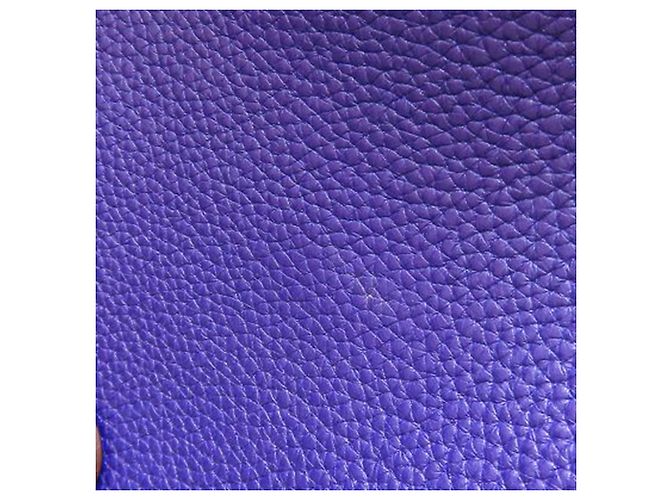 Hermès Purple Clemence Evelyne III PM Porpora - vista 20