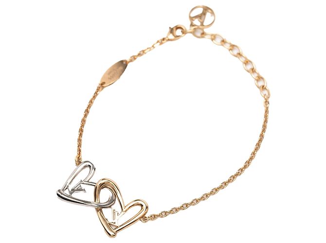 Bracciale Fall in Love in ottone placcato oro Louis Vuitton D'oro - vista 3