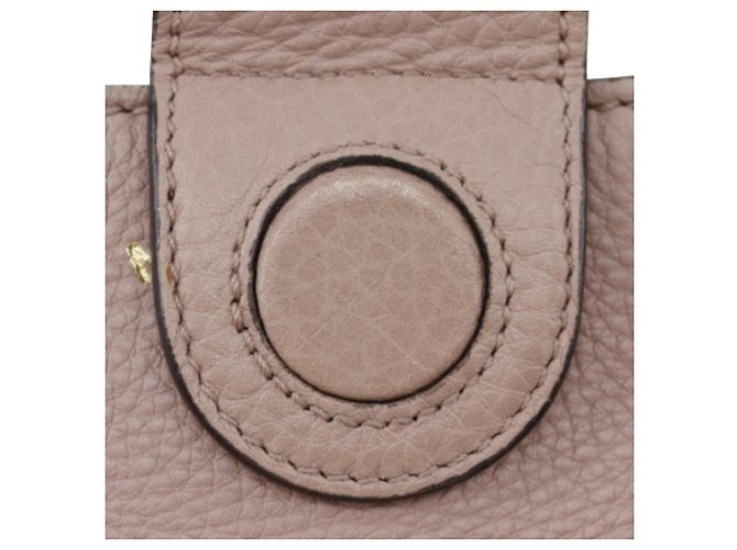Borsa Gucci Pink Mini Calfskin Bamboo Shopper Rosa - vista 11