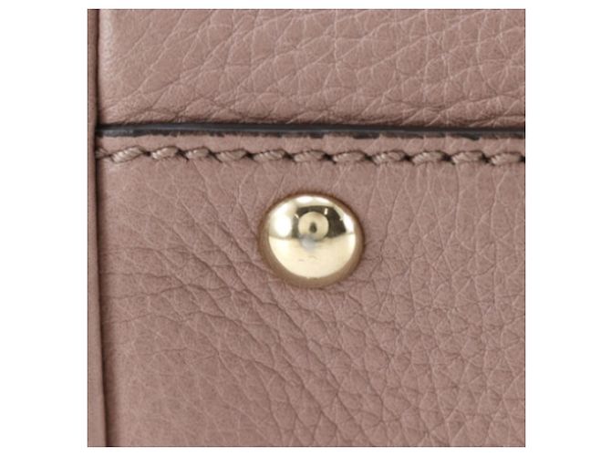 Borsa Gucci Pink Mini Calfskin Bamboo Shopper Rosa - vista 12