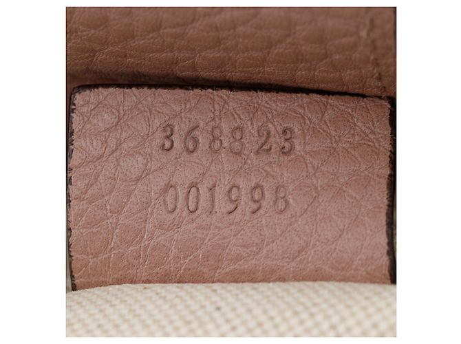 Borsa Gucci Pink Mini Calfskin Bamboo Shopper Rosa - vista 7