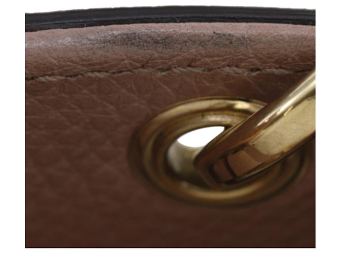Borsa Gucci Pink Mini Calfskin Bamboo Shopper Rosa - vista 8