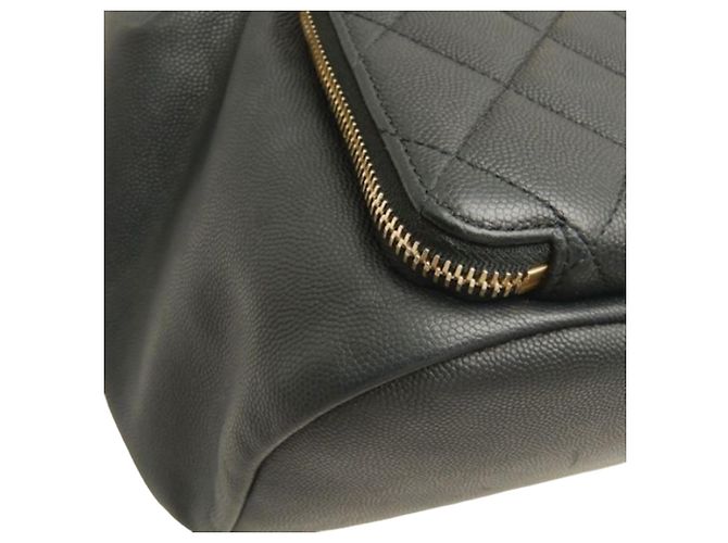 Zaino Chanel Black Business Affinity Caviar Nero - vista 11
