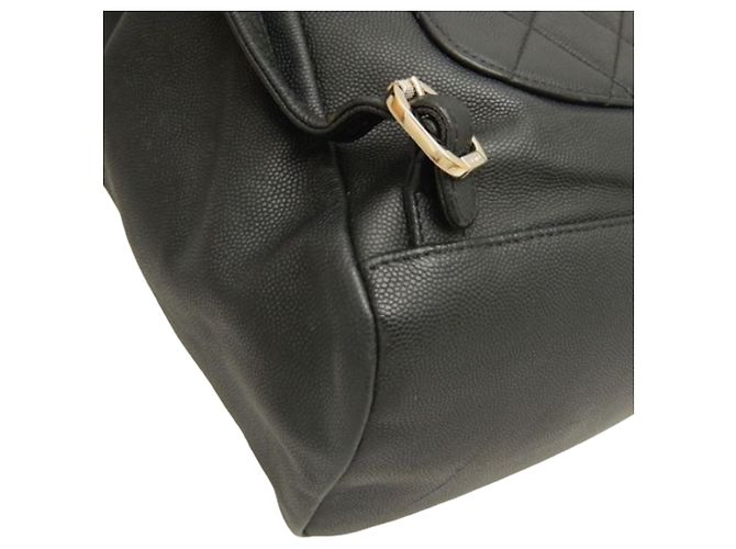 Zaino Chanel Black Business Affinity Caviar Nero - vista 13