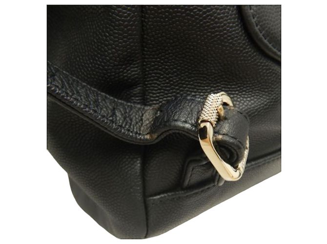 Zaino Chanel Black Business Affinity Caviar Nero - vista 17