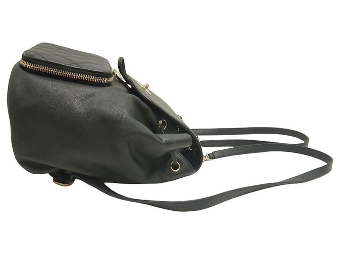 Zaino Chanel Black Business Affinity Caviar Nero - vista 21