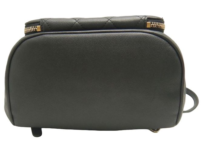 Zaino Chanel Black Business Affinity Caviar Nero - vista 4