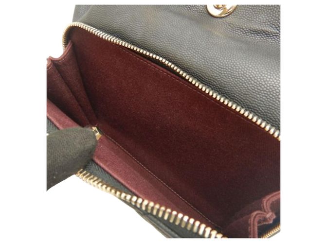 Zaino Chanel Black Business Affinity Caviar Nero - vista 8