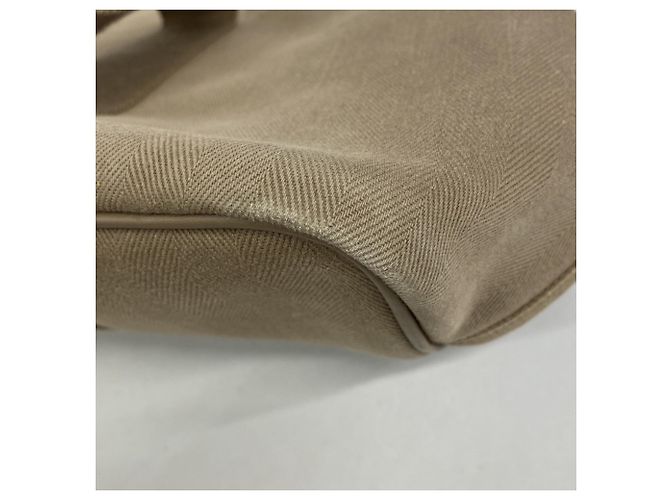 Hermès Borsa Tote Hermes Valparaiso MM Taupe - vista 8