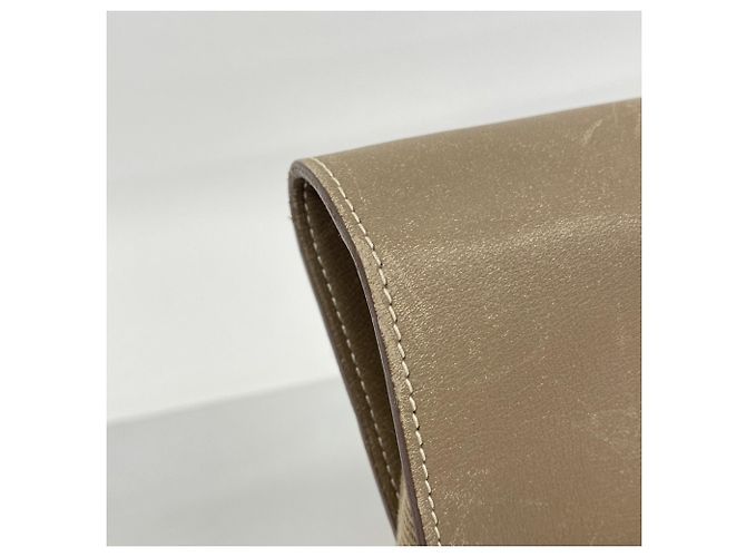 Hermès Borsa Tote Hermes Valparaiso MM Taupe - vista 9