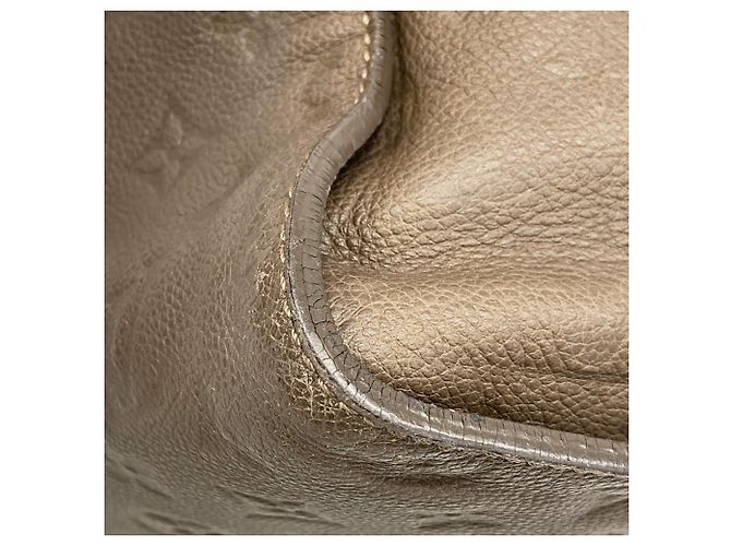 Borsa Louis Vuitton Monogram Empreinte Lumineuse PM Marrone - vista 6