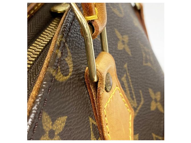 Borsa Louis Vuitton Monogram Ellipse MM Marrone - vista 10
