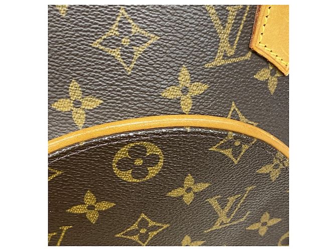 Borsa Louis Vuitton Monogram Ellipse MM Marrone - vista 11