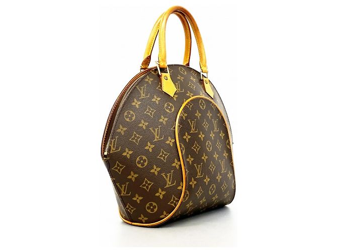 Borsa Louis Vuitton Monogram Ellipse MM Marrone - vista 2