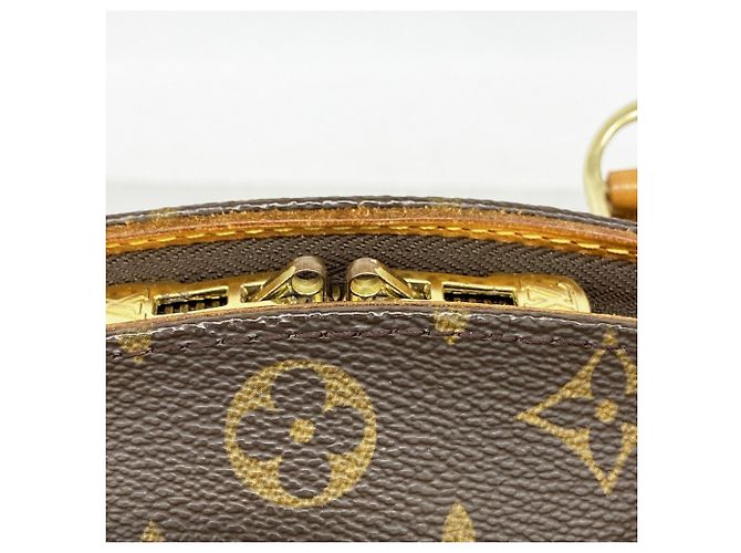 Borsa Louis Vuitton Monogram Ellipse MM Marrone - vista 8