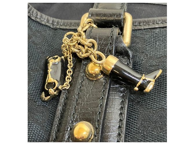 Gucci GG Canvas Leder Tote Bag - Ansicht 8