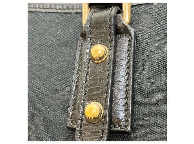 Gucci GG Canvas Leder Tote Bag - Ansicht 9