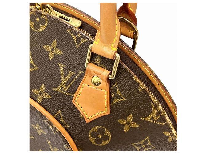Borsa Louis Vuitton Ellipse PM Marrone - vista 8