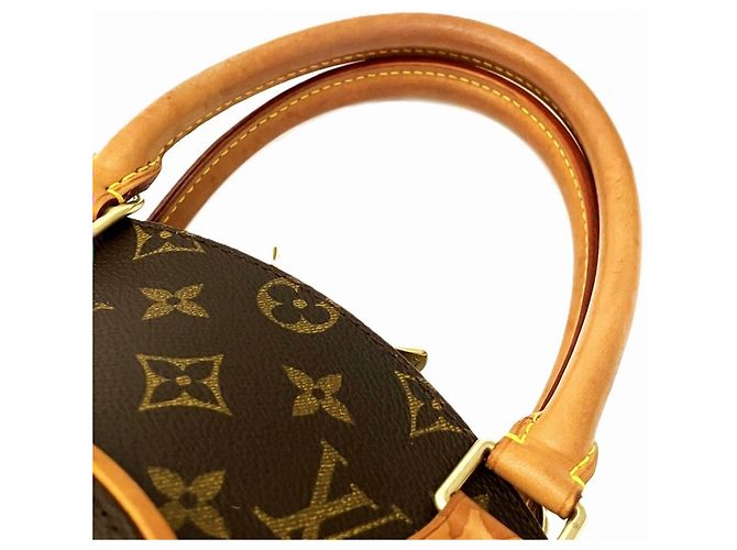 Borsa Louis Vuitton Ellipse PM Marrone - vista 9