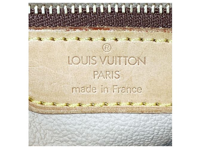 Borsa Tote Louis Vuitton Monogram Canvas Bucket PM Marrone - vista 4
