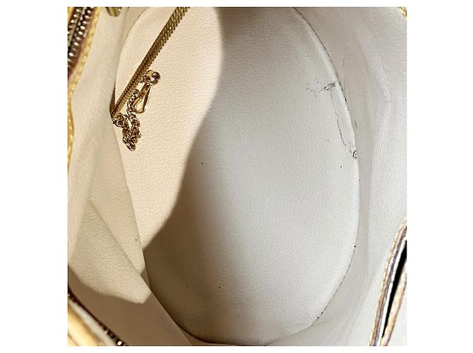 Borsa Tote Louis Vuitton Monogram Canvas Bucket PM Marrone - vista 6